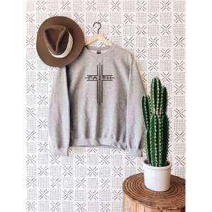 Faith Sweatshirt Jesus Christian Sweater